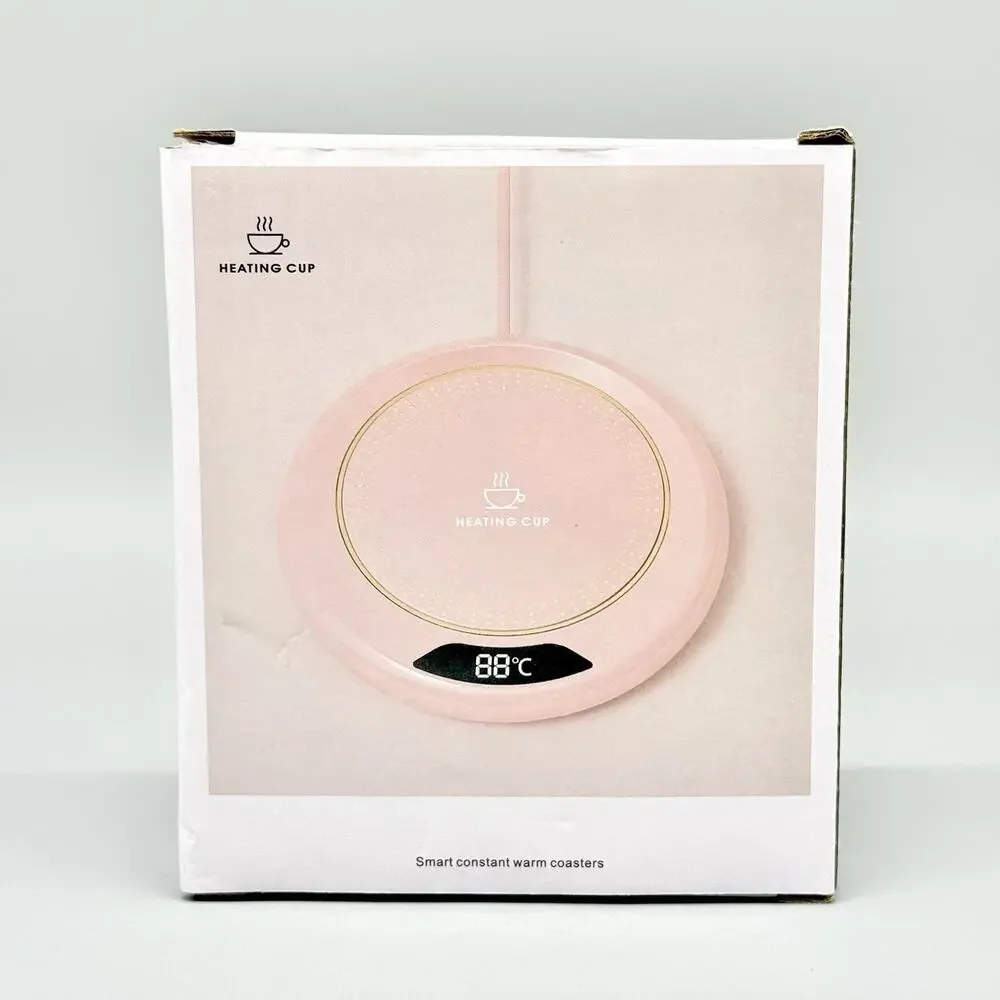 New M308 Smart Constant Warm Coaster Coffee Mug Warmer Heating Pad Desk